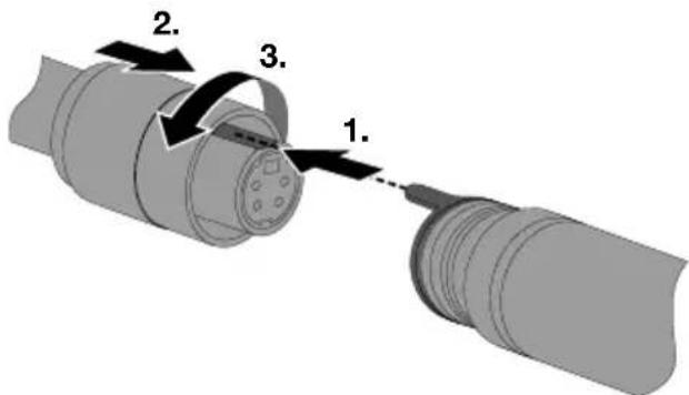 Laserliner DuoView Camera - Conexão do tubo flexível - 1