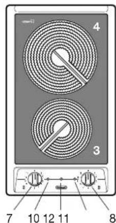 DELONGHI I 23-1 ER - BEDIENINGSPANEEEL - 3
