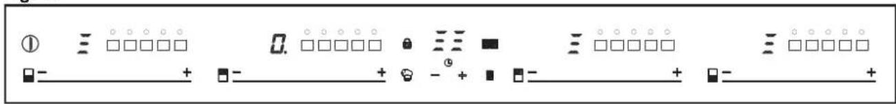 Küppersbusch KI6870.0SR - The hotplate will switch off and the message C81 or C82 will appear on the indicators: - 5