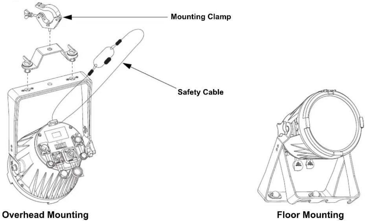 Chauvet ColoRado 1QS - Mounting - 1