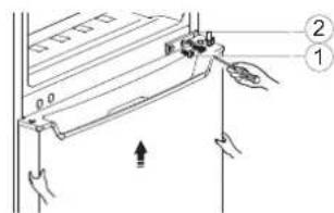 HISENSE RB224D4BDF - Reversing the door - 3