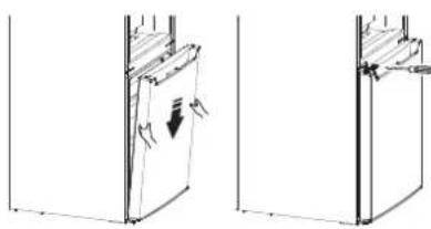 HISENSE RB224D4BDF - Reversing the door - 9
