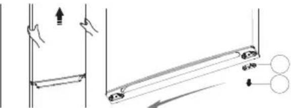 HISENSE RB224D4BDF - Umkehrden der Tur - 2