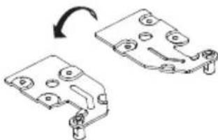 HISENSE RB224D4BDF - Het omkeren de deur - 11