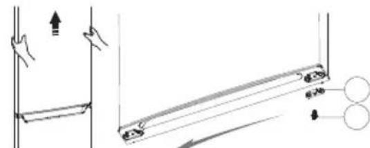 HISENSE RB224D4BDF - Invertire la porta - 2