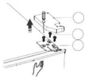 HISENSE RB224D4BDF - Inversion de la porte - 1