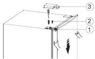 HISENSE RB224D4BDF - Reversing the door - 13
