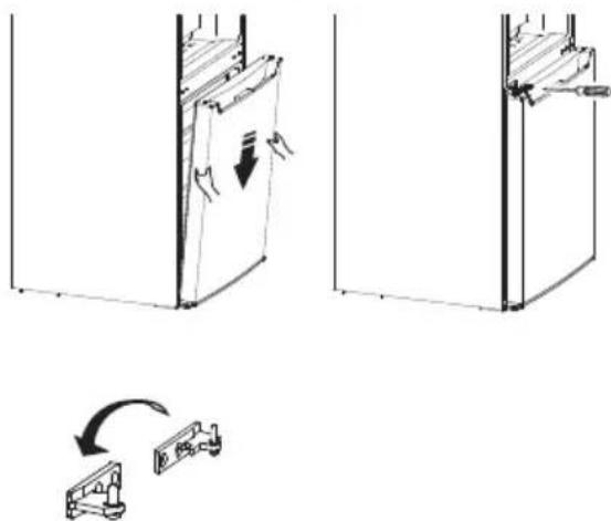 HISENSE RB224D4BDF - Inversao da porta - 9