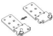 HISENSE RB224D4BDF - Reversing the door - 7