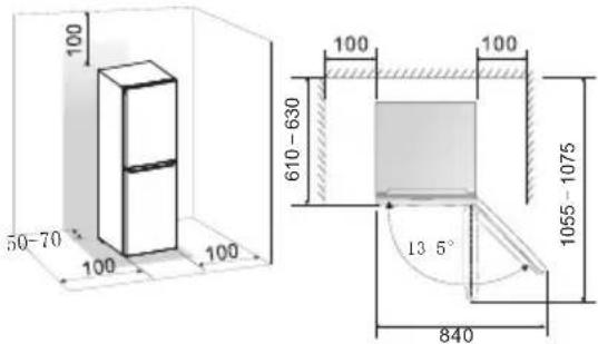 HISENSE RB224D4BDF - Ventilation de l'appareil - 2