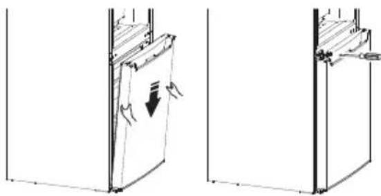 HISENSE RB224D4BDF - Inversión de la puerta - 9
