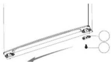HISENSE RB224D4BDF - Inversion de la porte - 4