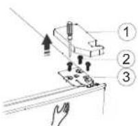 HISENSE RB224D4BDF - Reversing the door - 1