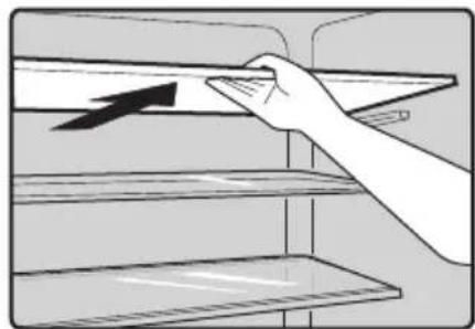 HISENSE RB224D4BDF - Étagères du compartment du réfrigérateur - 1
