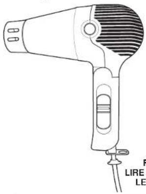 HAMILTON BEACH HHD601 - Secador de peso Pagina 17 - 1