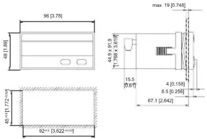 Kübler Codix 542 - Dimensiones: - 1