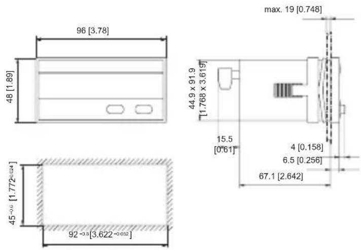Kübler Codix 542 - Dimensions: - 1