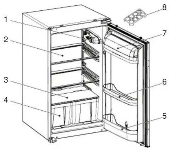 HOTPOINT H55RM 1110 W 1 - Türanschlagwechsel - 1