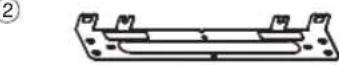 HOTPOINT H55RM 1110 W 1 - Instructies voor installatie van product met Hettich-scharnieren - 4