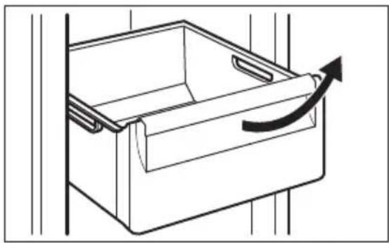 ELECTROLUX RCTF33/19C - Retrait et installation des tiroirs du congélateur - 1