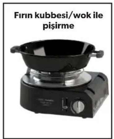 CADAC Safari Chef 30 Compact - Pisirme Secenekleri - 5