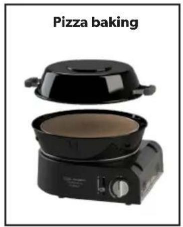 CADAC Safari Chef 30 Compact - Cooking Options - 4