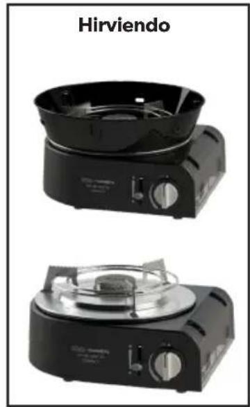 CADAC Safari Chef 30 Compact - Opiones de cocción - 3