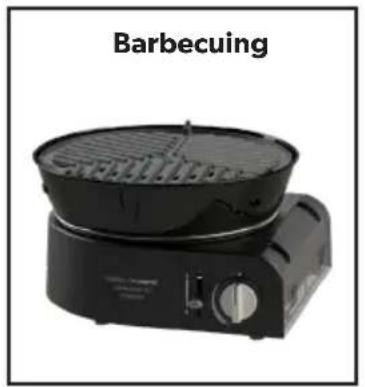 CADAC Safari Chef 30 Compact - Cooking Options - 1