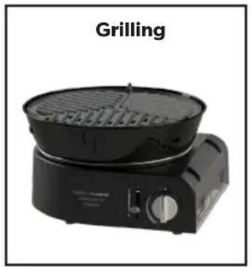 CADAC Safari Chef 30 Compact - Tenning av apparatet med piezo - 1