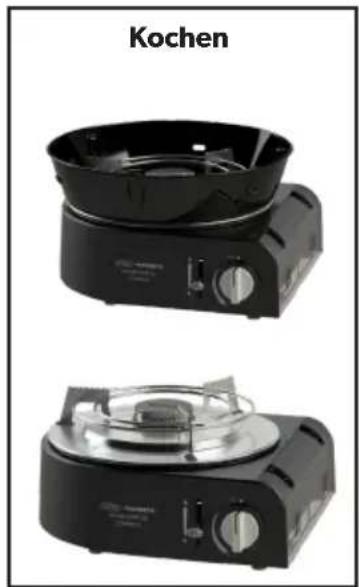CADAC Safari Chef 30 Compact - Kochmöglichkeiten - 3