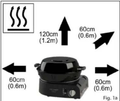 CADAC Safari Chef 30 Compact - Sikkerhedsinformation - 1