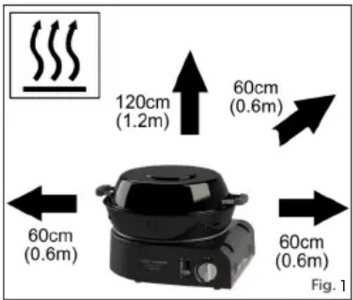 CADAC Safari Chef 30 Compact - Informations relatives à la sécurité - 1