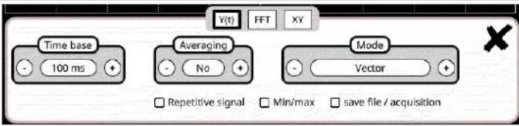 METRIX ScopiX IV OX9062 - Réglage de la base de temps « HORIZONTAL » - 7