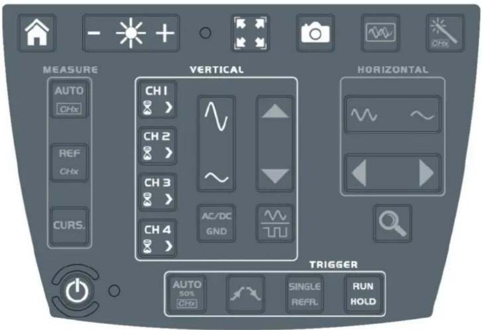 METRIX ScopiX IV OX9062 - Touches/clavier actives en mode Harmonique - 1