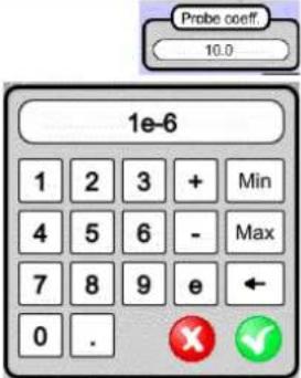 METRIX ScopiX IV OX9062 - a) à partir du clavier - 10
