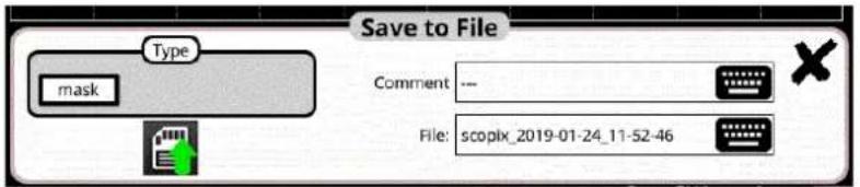 METRIX ScopiX IV OX9062 - Fonction PASS/FAIL, à partir de l'écran - 12