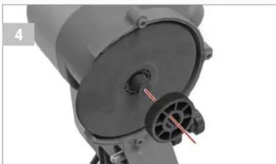 Pattfield PE-ASK 18 Li Basic - Grinding wheel replacement - 3