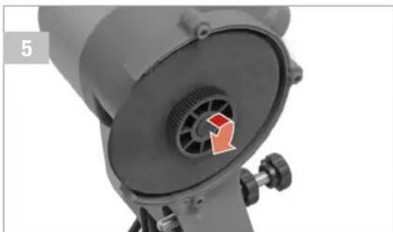 Pattfield PE-ASK 18 Li Basic - Grinding wheel replacement - 5