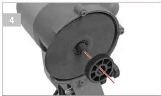 Pattfield PE-ASK 18 Li Basic - Remplacement de la meule - 3