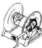 Coxreels 1125-5-175 - - REMPLACEMENT DE BROSSE DE BAGUE COLLECTRICE (SÉRIE 1125WC) - 7