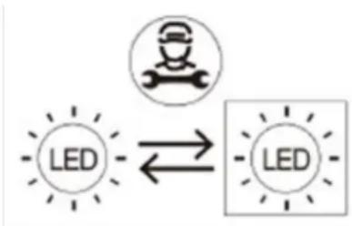 LE CHAI LTN895 - REPLACING THE ILLUMINATING LAMP - 1
