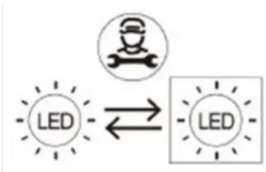 LE CHAI LTN895 - DE LAMP VERVANGEN - 1