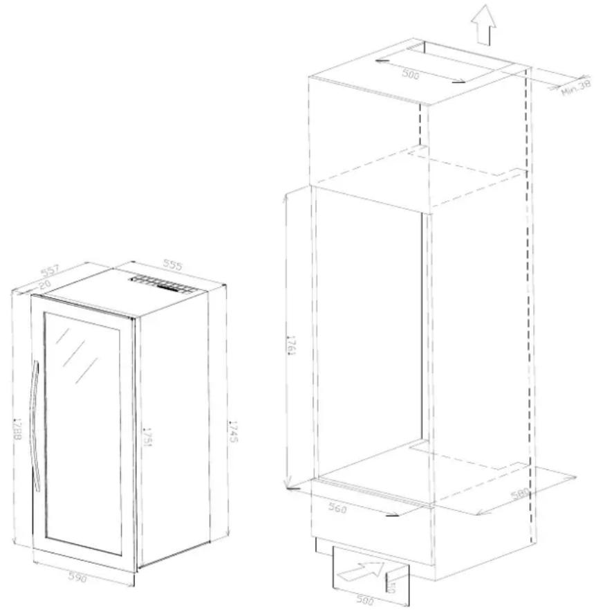 LE CHAI LTN895 - Inbouw - 1