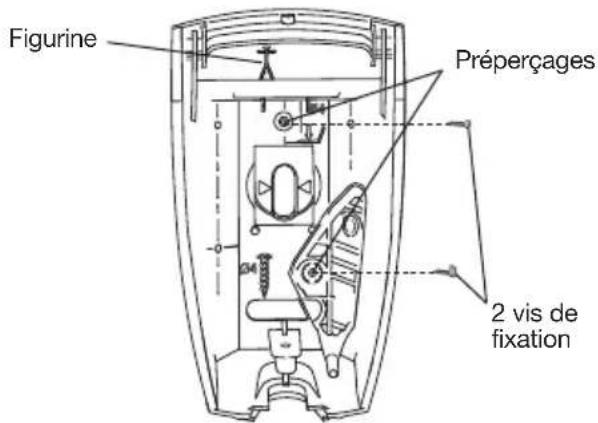 HAGER S161-22F - Fixation à plat - 1
