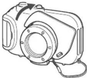 CANON WP-DC37 - Removing the Diffusion Plate - 1