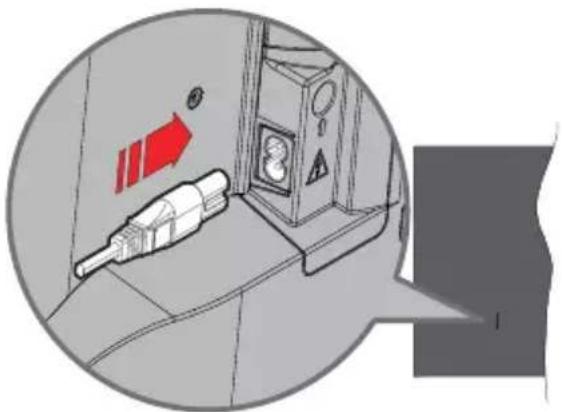 PANASONIC TX-48MZ800E - Свържете захранването - 1