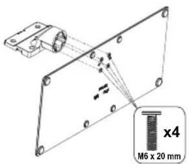 PANASONIC TX-48MZ800E - Jalustan asennus - 1