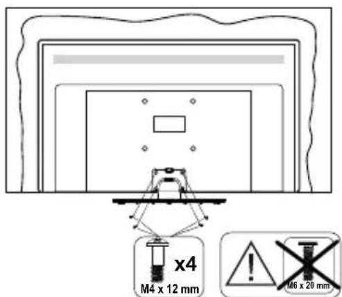 PANASONIC TX-48MZ800E - Montage du socle - 3