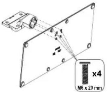 PANASONIC TX-48MZ800E - Het voetstuk assembleren - 1