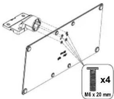 PANASONIC TX-48MZ800E - Montera stället - 1